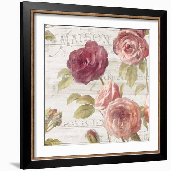 French Roses V-Danhui Nai-Framed Art Print