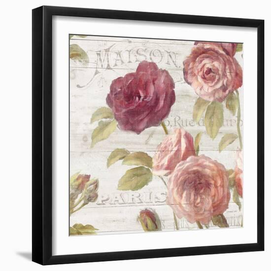 French Roses V-Danhui Nai-Framed Art Print