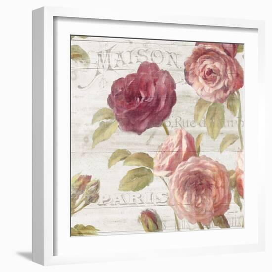 French Roses V-Danhui Nai-Framed Art Print