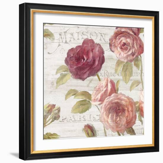 French Roses V-Danhui Nai-Framed Art Print