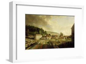 French Royal Textile Factory, Jouy-en-Josas, France, 1806-Jean-Baptiste Huet-Framed Giclee Print