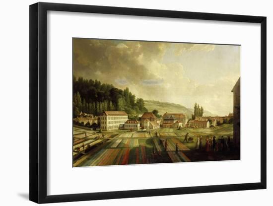 French Royal Textile Factory, Jouy-en-Josas, France, 1806-Jean-Baptiste Huet-Framed Giclee Print