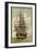 French Sailing Frigate Tourville-null-Framed Giclee Print