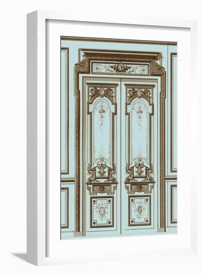 French Salon Doors II-Vision Studio-Framed Art Print