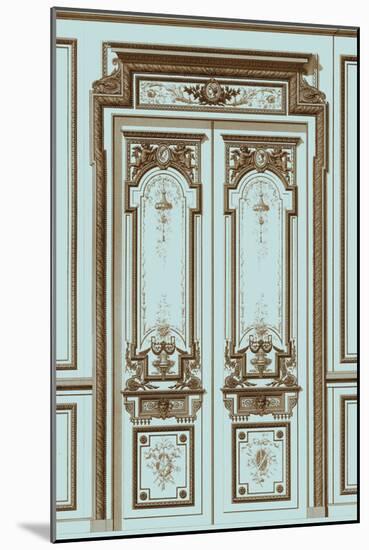 French Salon Doors II-Vision Studio-Mounted Art Print