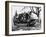 French Schneider Tank at Marly-Le-Roi During World War I-Robert Hunt-Framed Photographic Print