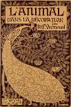 Book Jacket for 'L'animal Dans La Decoration' by Maurice Pillard Verneuil, Published 1897 (Colour L-French School-Giclee Print