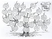 Genealogical Tree of the Rougon-Macquart Family-French School-Giclee Print