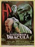 Poster Advertising the French Version of the Film, 'The Horror of Dracula'-French School-Giclee Print