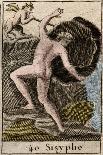 Sisyphus, illustration from 'Mythologie de la Jeunesse', 1803-French School-Giclee Print