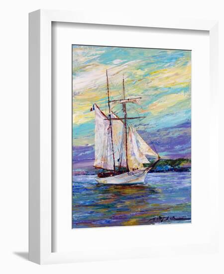 French Scooner-Lucy P. McTier-Framed Giclee Print