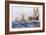 French Ships of King Louis IX During Eighth Crusade in 1268-null-Framed Giclee Print