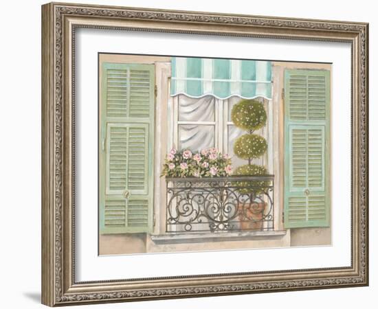 French Shutters 1-Stefania Ferri-Framed Art Print