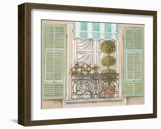 French Shutters 1-Stefania Ferri-Framed Art Print