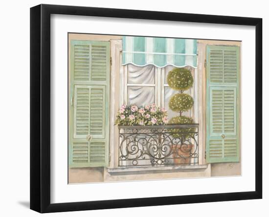 French Shutters 1-Stefania Ferri-Framed Art Print