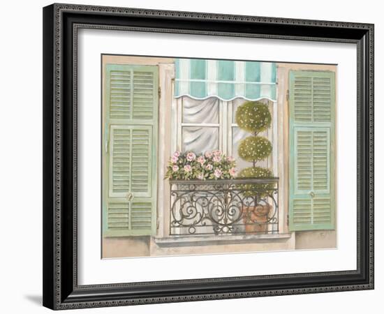 French Shutters 1-Stefania Ferri-Framed Art Print