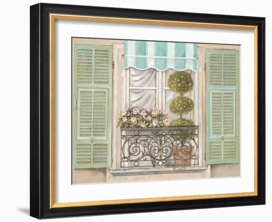 French Shutters 1-Stefania Ferri-Framed Art Print