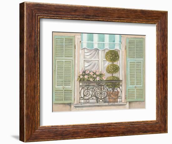 French Shutters 1-Stefania Ferri-Framed Art Print