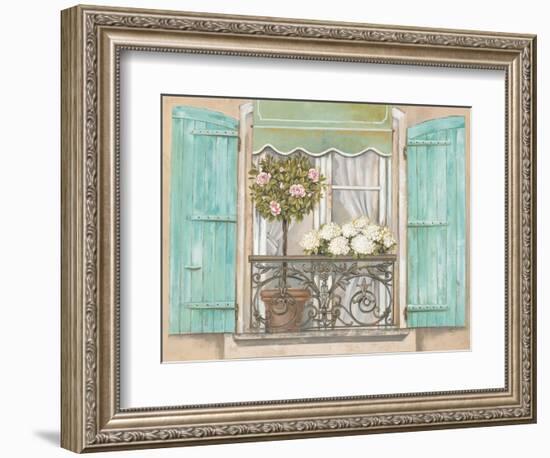 French Shutters 2-Stefania Ferri-Framed Art Print