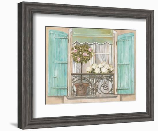 French Shutters 2-Stefania Ferri-Framed Art Print