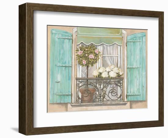 French Shutters 2-Stefania Ferri-Framed Art Print