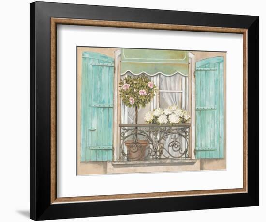 French Shutters 2-Stefania Ferri-Framed Art Print