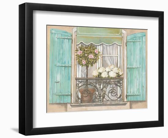 French Shutters 2-Stefania Ferri-Framed Art Print