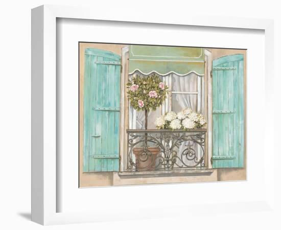 French Shutters 2-Stefania Ferri-Framed Art Print