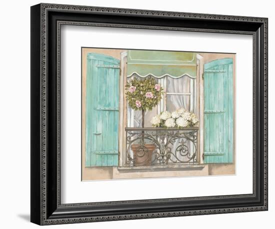 French Shutters 2-Stefania Ferri-Framed Art Print