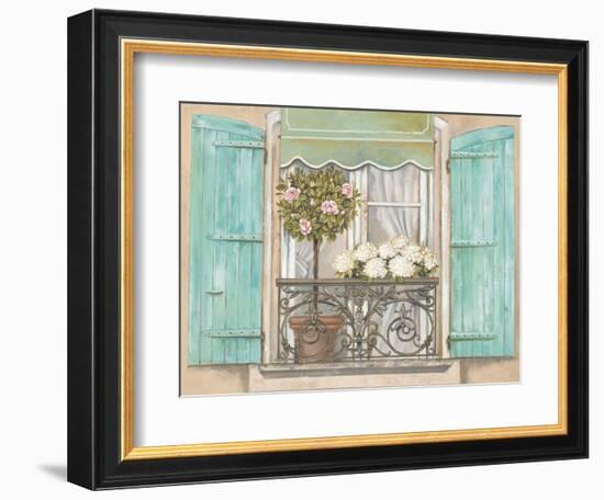 French Shutters 2-Stefania Ferri-Framed Art Print