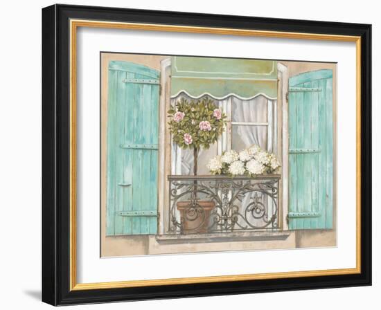 French Shutters 2-Stefania Ferri-Framed Art Print