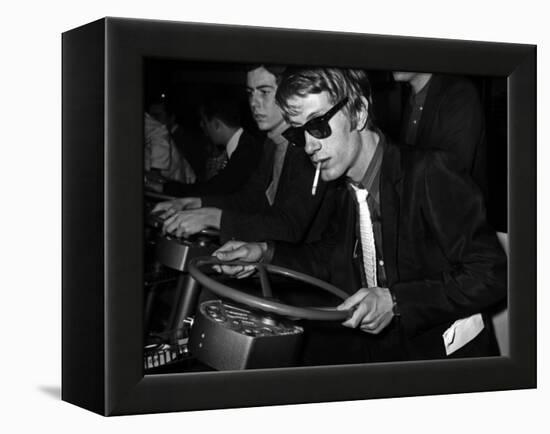 French Singer Jacques Dutronc in Miniland, Paris, 17 March 1967-null-Framed Stretched Canvas
