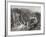 French Soldiers Using a Catapult for Flinging Bombs During World War One-null-Framed Giclee Print