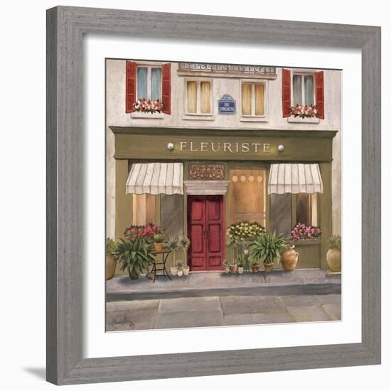 French Store II-Elizabeth Medley-Framed Art Print