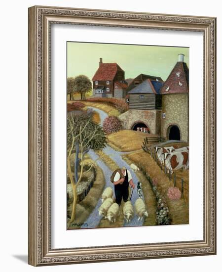 French Street Farm-Margaret Loxton-Framed Giclee Print