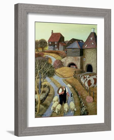 French Street Farm-Margaret Loxton-Framed Giclee Print