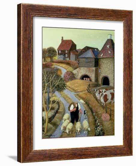 French Street Farm-Margaret Loxton-Framed Giclee Print