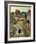 French Street Farm-Margaret Loxton-Framed Giclee Print