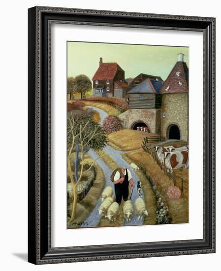 French Street Farm-Margaret Loxton-Framed Giclee Print