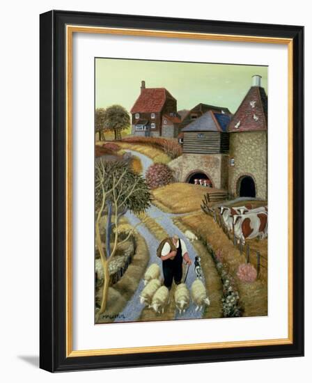 French Street Farm-Margaret Loxton-Framed Giclee Print
