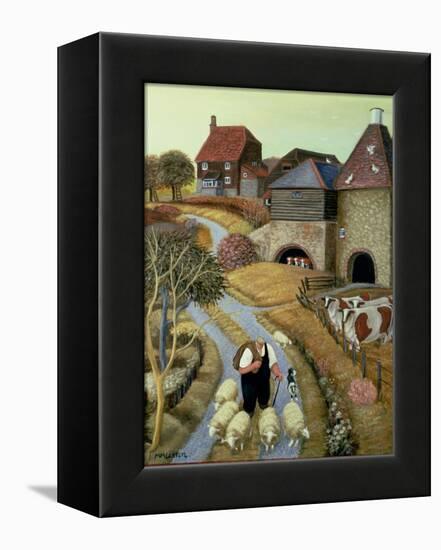 French Street Farm-Margaret Loxton-Framed Premier Image Canvas