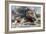 French Tank Assault, July 1918-Francois Flameng-Framed Giclee Print