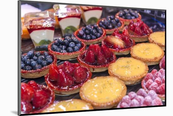 French tarts, Halles de Lyon, Lyon, France-Lisa S. Engelbrecht-Mounted Photographic Print