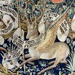 The Winged Deer (Tapestry) (Detail of 95771)-French-Giclee Print