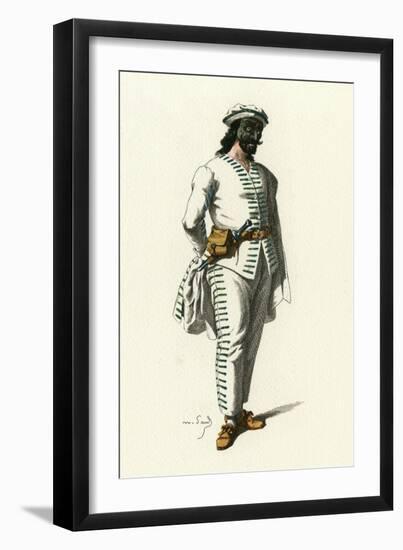 French Theatre, Beronte-Maurice Sand-Framed Art Print