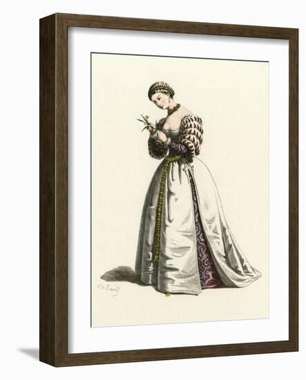 French Theatre, Hesperie-Maurice Sand-Framed Art Print