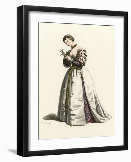 French Theatre, Hesperie-Maurice Sand-Framed Art Print