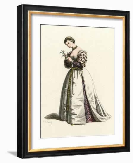 French Theatre, Hesperie-Maurice Sand-Framed Art Print