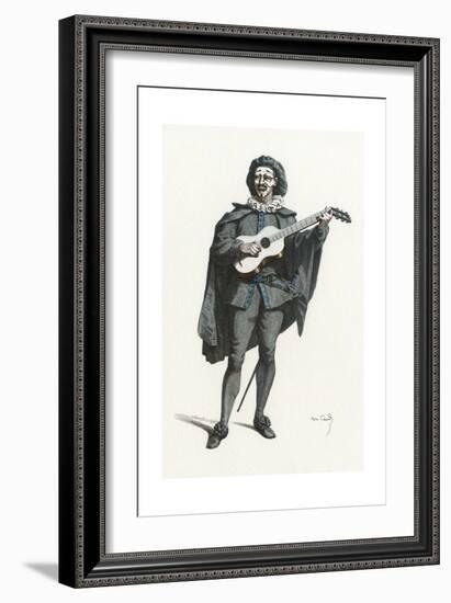 French Theatre, La Roze-Maurice Sand-Framed Giclee Print