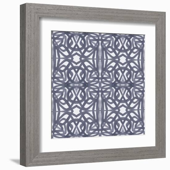 French Trellis-Kim Johnson-Framed Giclee Print